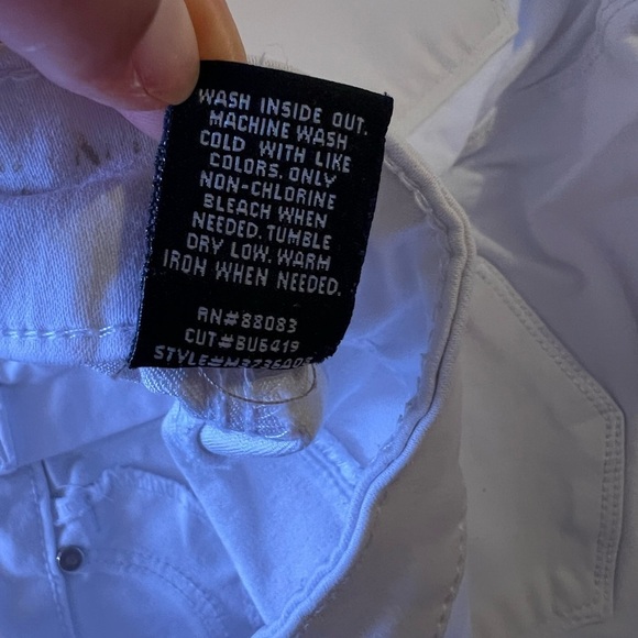 Sound/Style Los Angeles Jeans Womens Slim Straight Leg White Skinny White‎ 12 - Picture 5 of 14